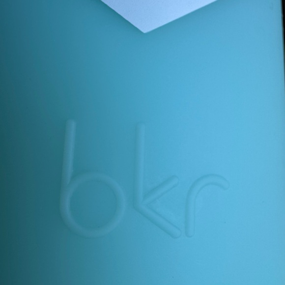 BKR Mint Blue/Green Heart Water Bottle, 1L - Picture 2 of 6